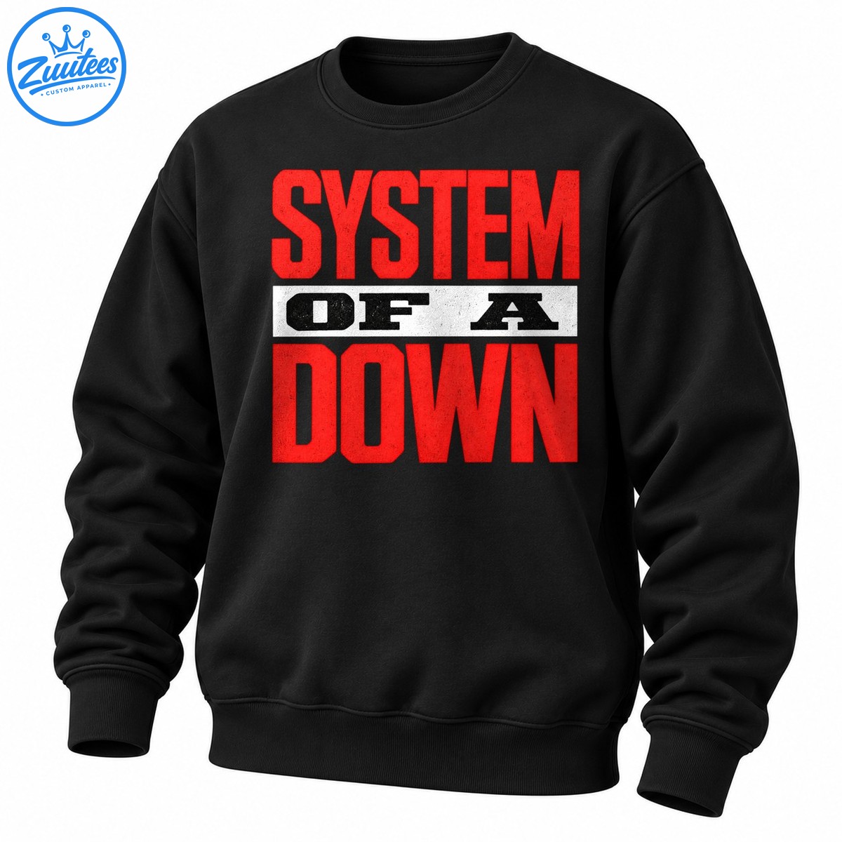 System Of A Down Soad Sick New World Texas Logo Sweatshirt