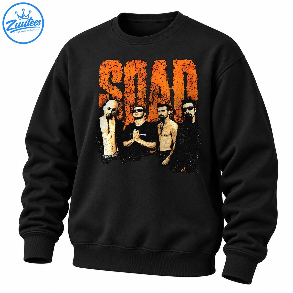 System Of A Down Soad Sick New World Vintage Photo Sweatshirt