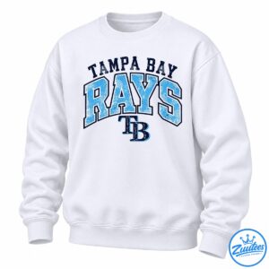 Tampa Bay Rays Distressed Tb Logo Mlb Baseball Shirt