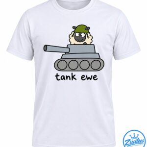 Tank Ewe Sheep Pun Cute Shirt