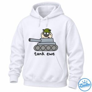 Tank Ewe Sheep Pun Cute Shirt