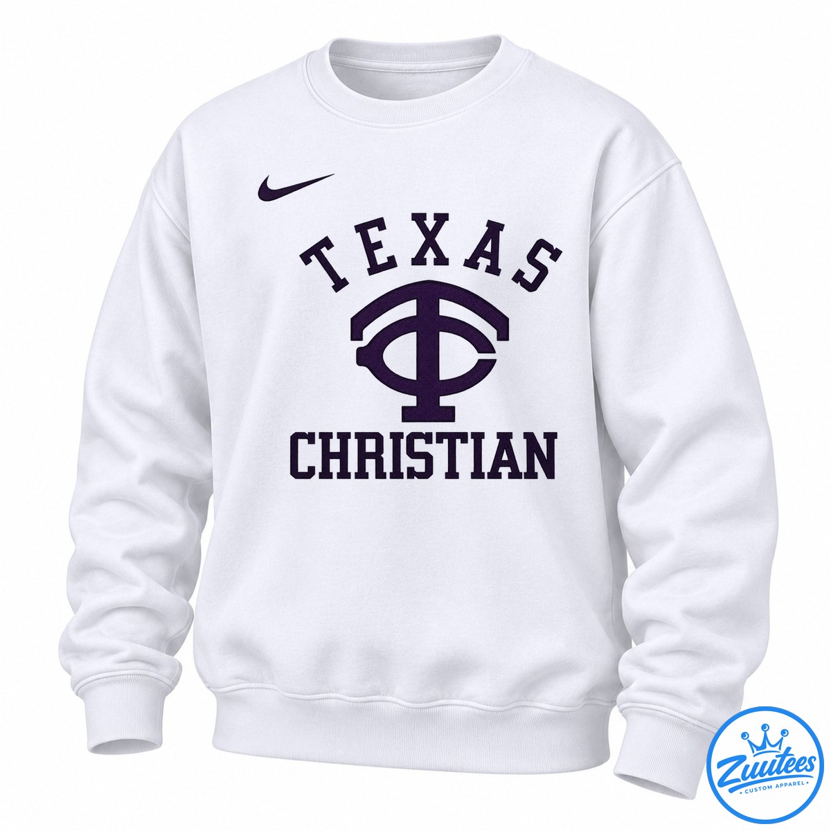 Tcu Horned Frogs X Texas Christian Mascot Throwback Mascot Sweatshirt