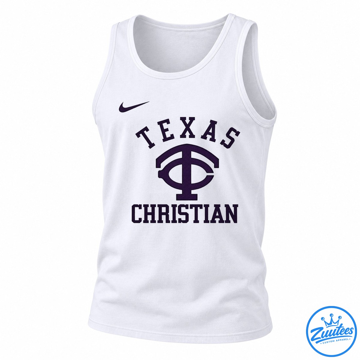 Tcu Horned Frogs X Texas Christian Mascot Throwback Mascot Tank Top