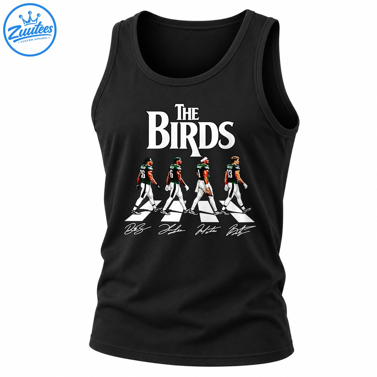 The Birds Philadelphia Football Players Signature Graphic Tank Top