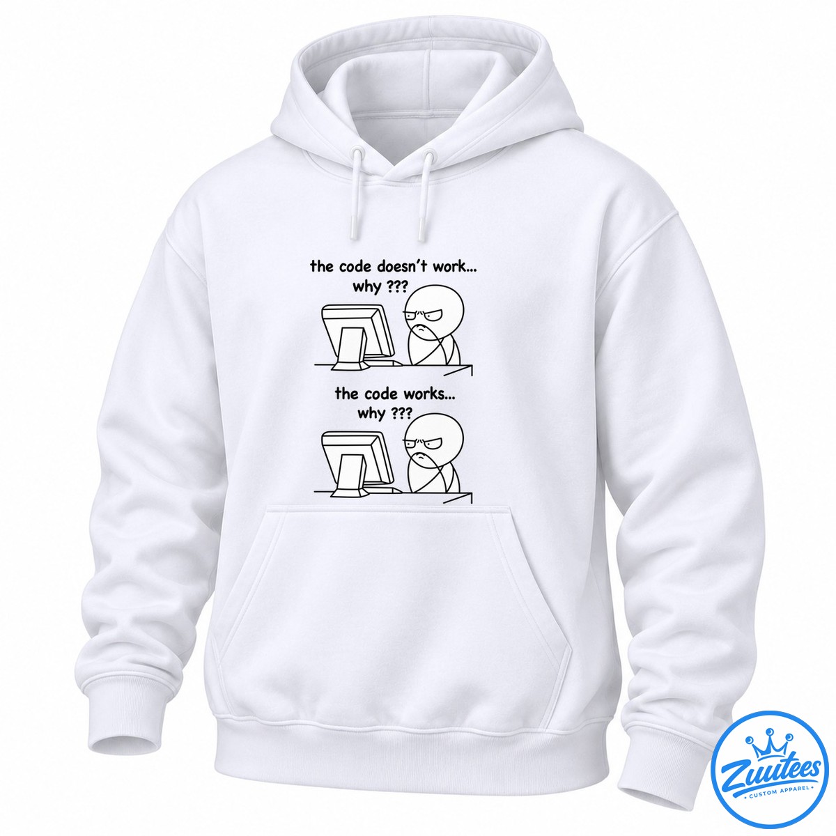 The Code Doesn’t Work Why And The Code Works Why Programmer Meme Shirt The Code Doesn’t Work Why And The Code Works Why Programmer Meme Shirt