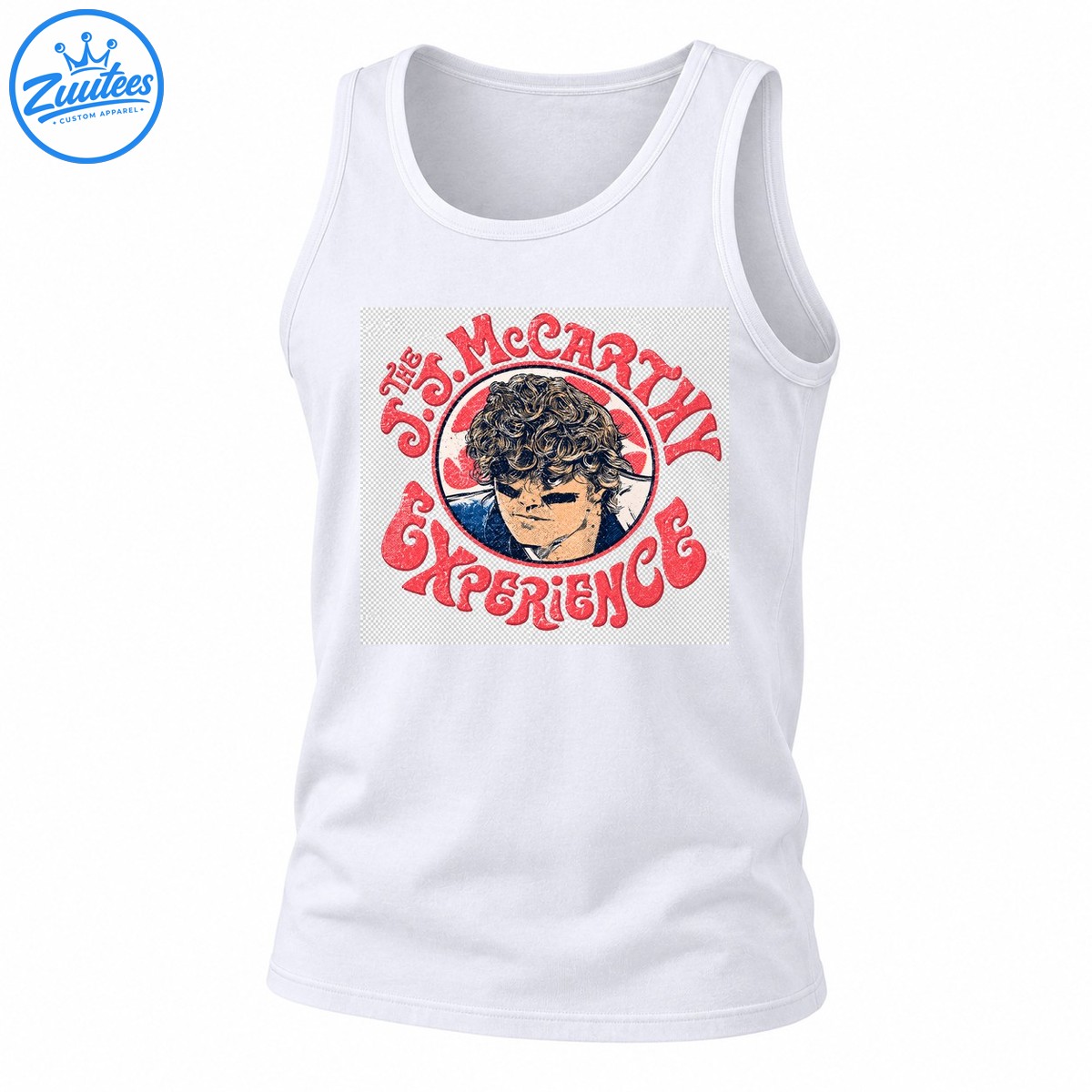 The J. McCarthy Experience Vintage Graphic Tank Top