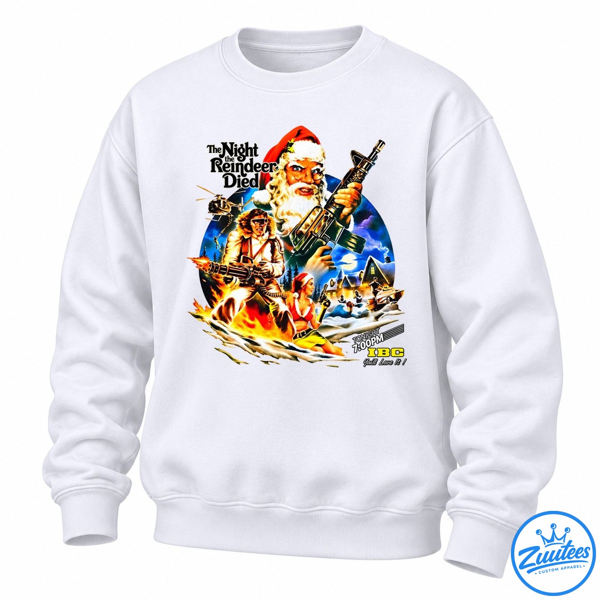 The Night The Reindeer Died Ibc Movie Shirt The Night The Reindeer Died Ibc Movie Shirt