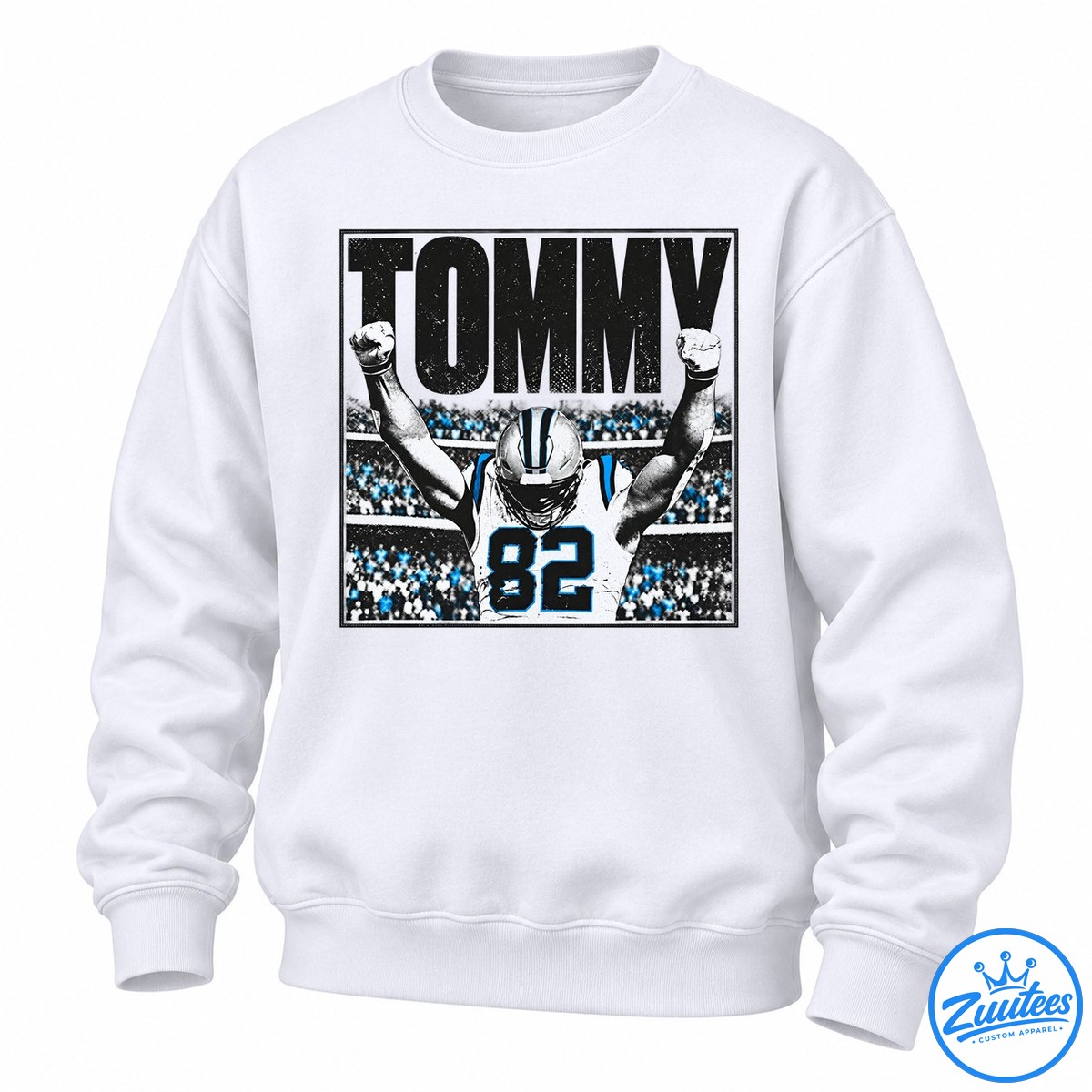 Tommy Balboa 82 Carolina Panthers Football Sweatshirt