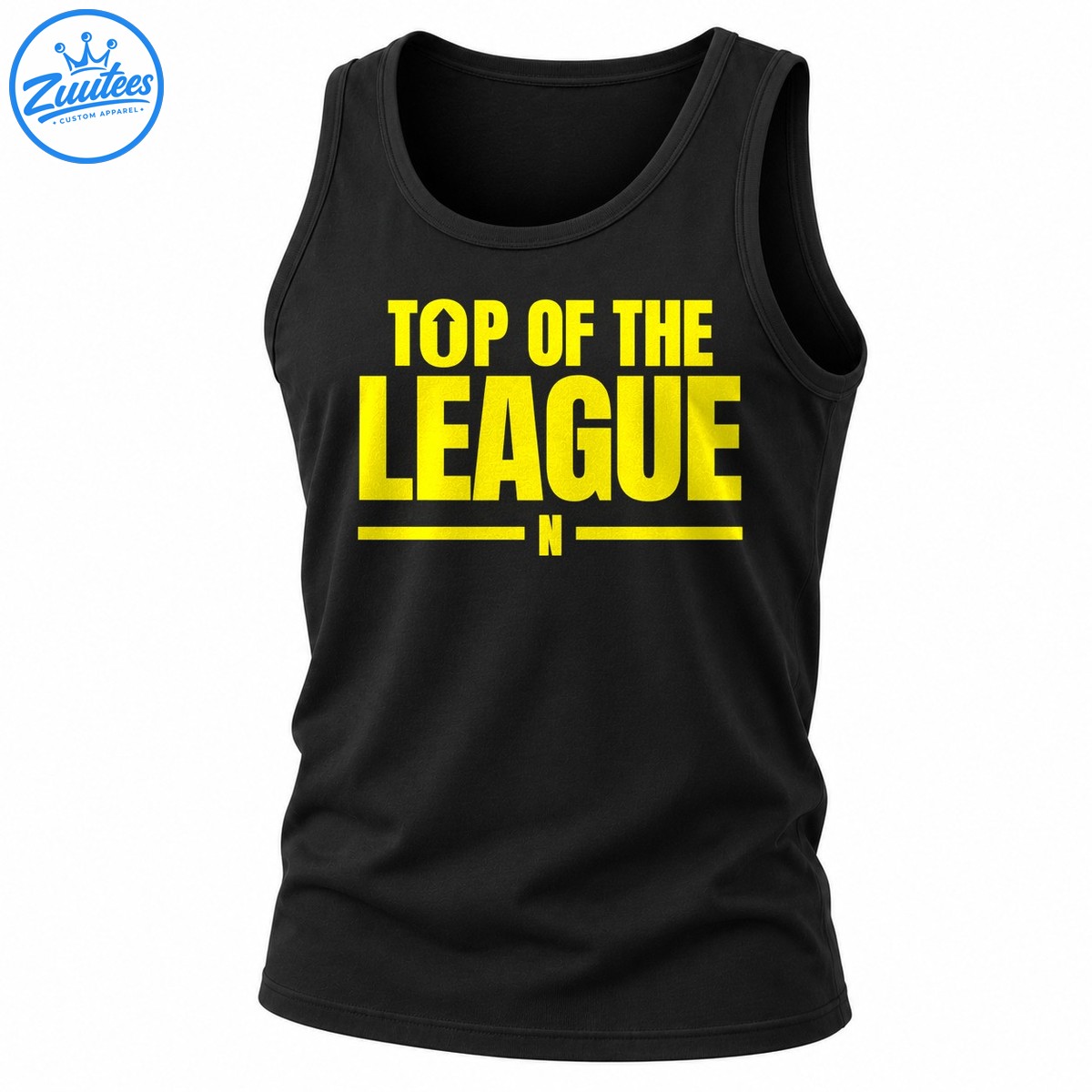 Top Of The League N Soccer Football Graphic Tank Top