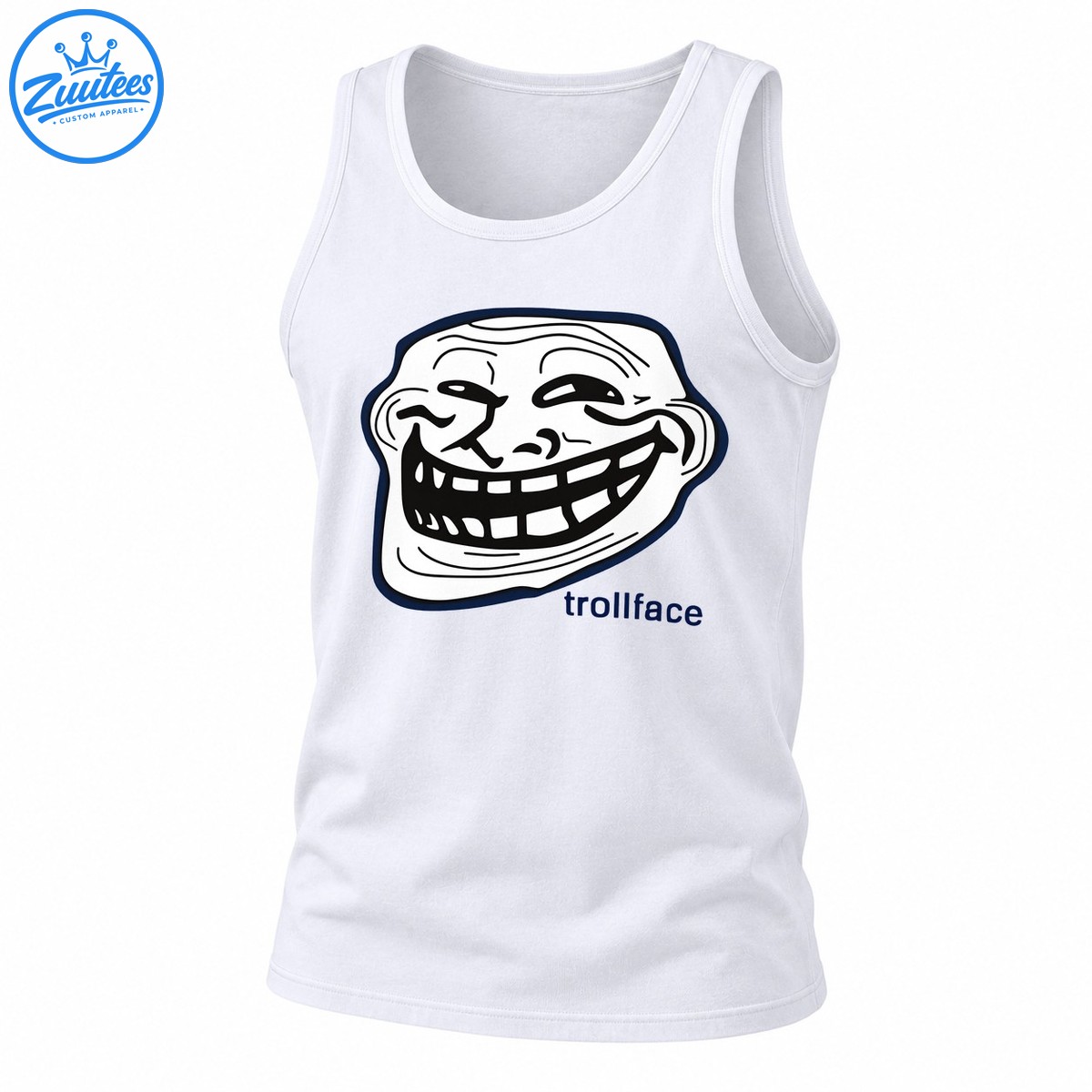 Trollface Internet Meme Icon Troll Rage Comic Tank Top