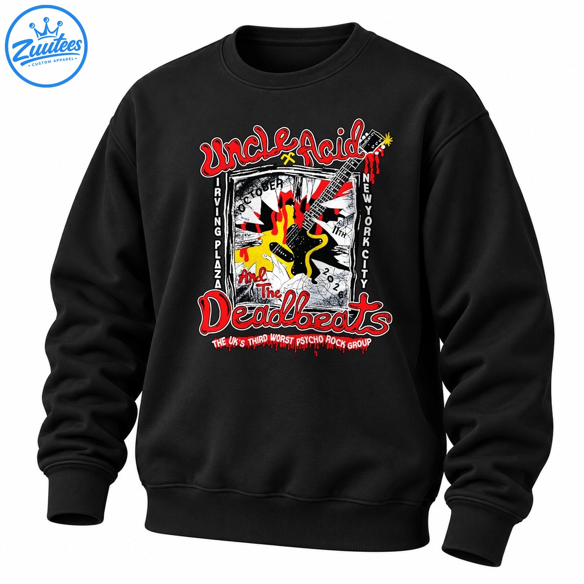 Uncle Acid And The Deadbeats Irving Plaza 2026 Rock Sweatshirt