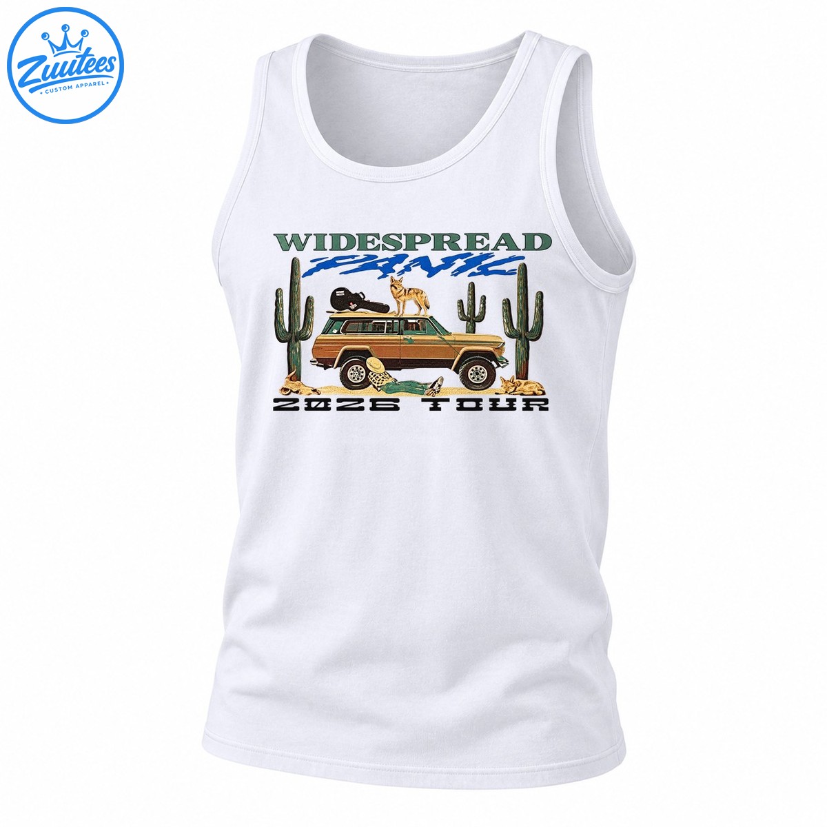 Widespread Panic Tour Dates Tank Top