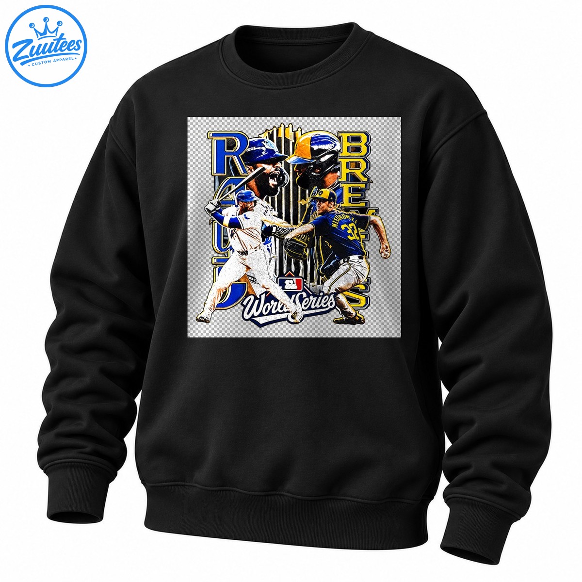 World Series Baseball Players Vintage Graphic Sweatshirt